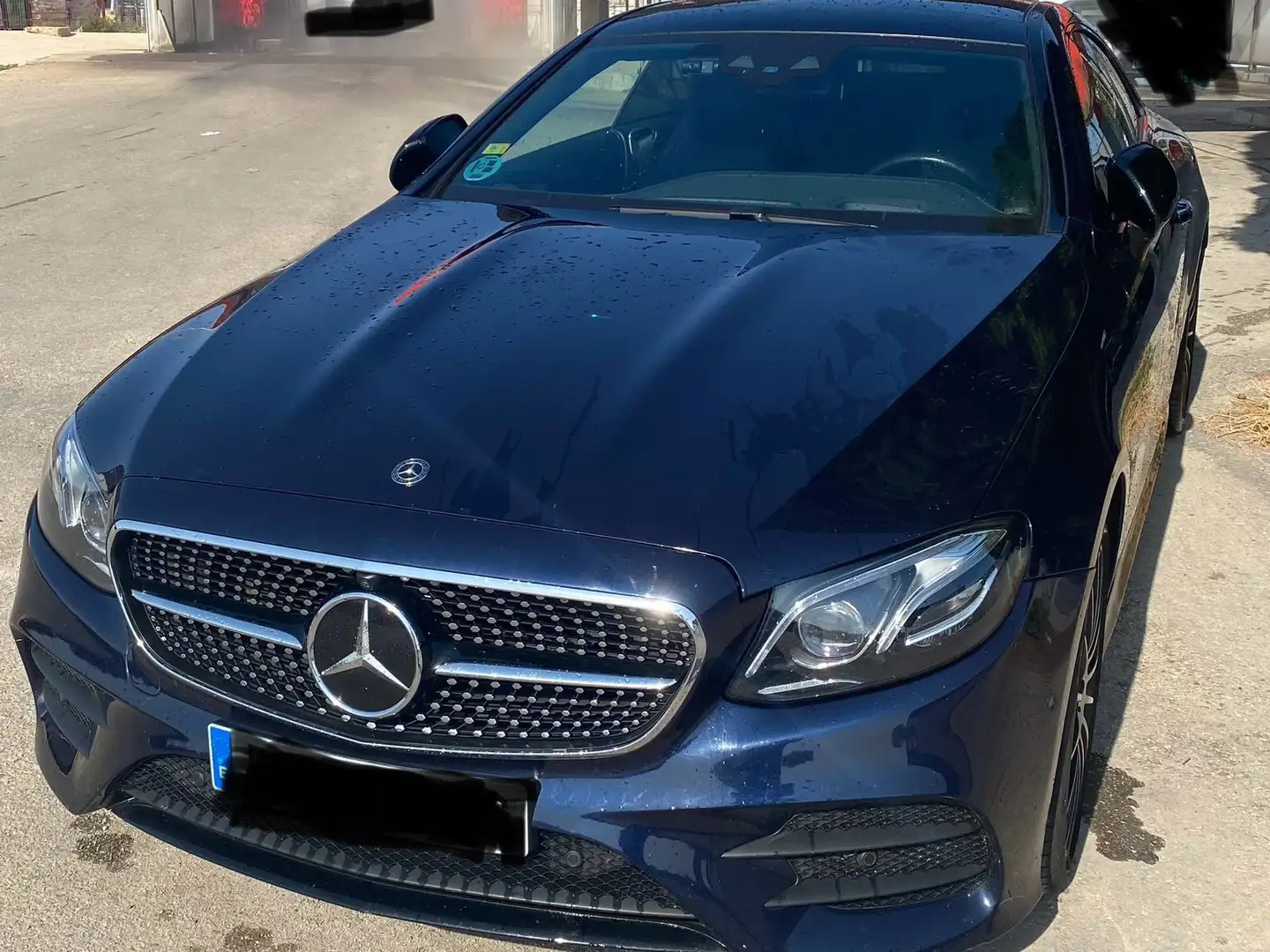 Mercedes-Benz E 400 E Coupé 400 4Matic 9G-Tronic Azul - 1