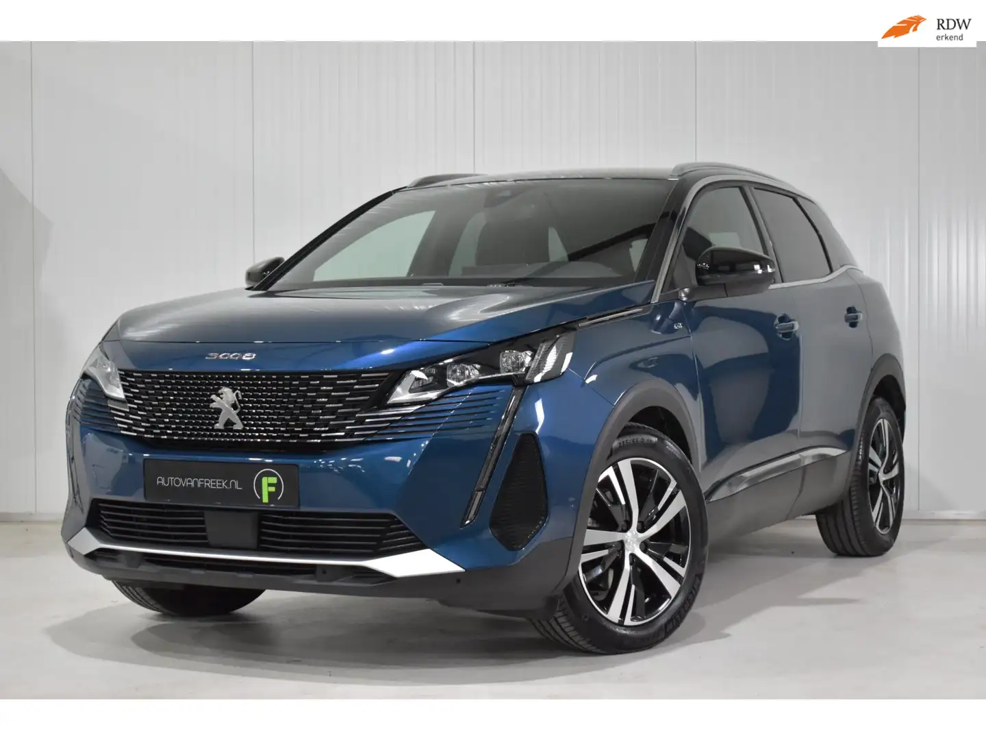 Peugeot 3008 1.2 PureTech GT | 1E EIG | DEALER | VIRTUAL | ACC Bleu - 1