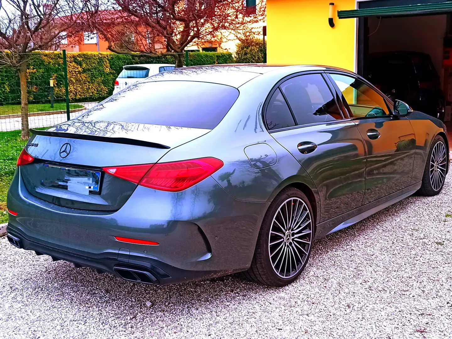 Mercedes-Benz C 220 Classe C-W206 Berlina 2021 d mhev AMG esterno Grau - 2