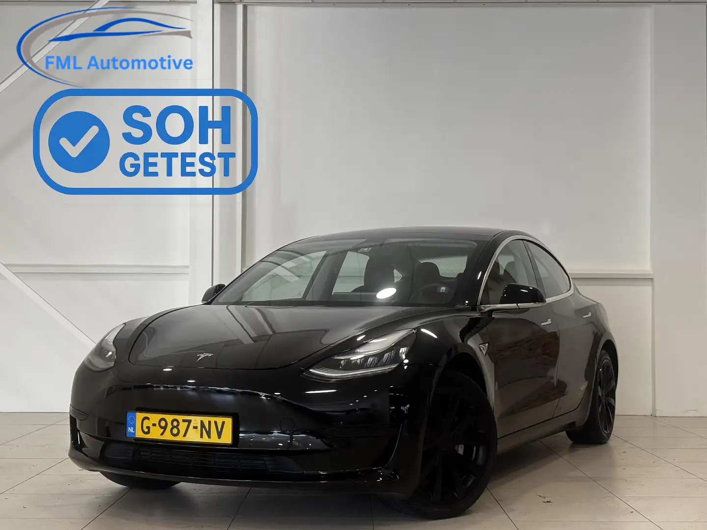 Tesla Model 3 Standard RWD Plus 60 kWh 82% SOH | Trekhaak | Auto Noir - 1