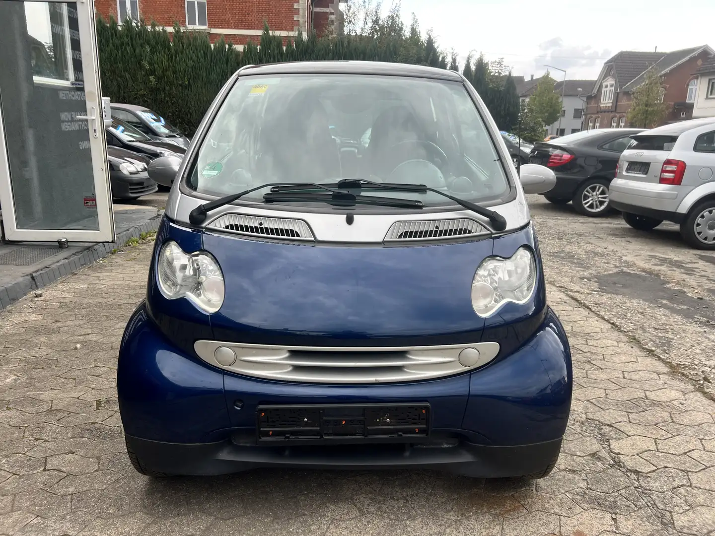 smart forTwo Klimaanlage/Panorama-Glasdach/Automatik+Tiptronik Grau - 1