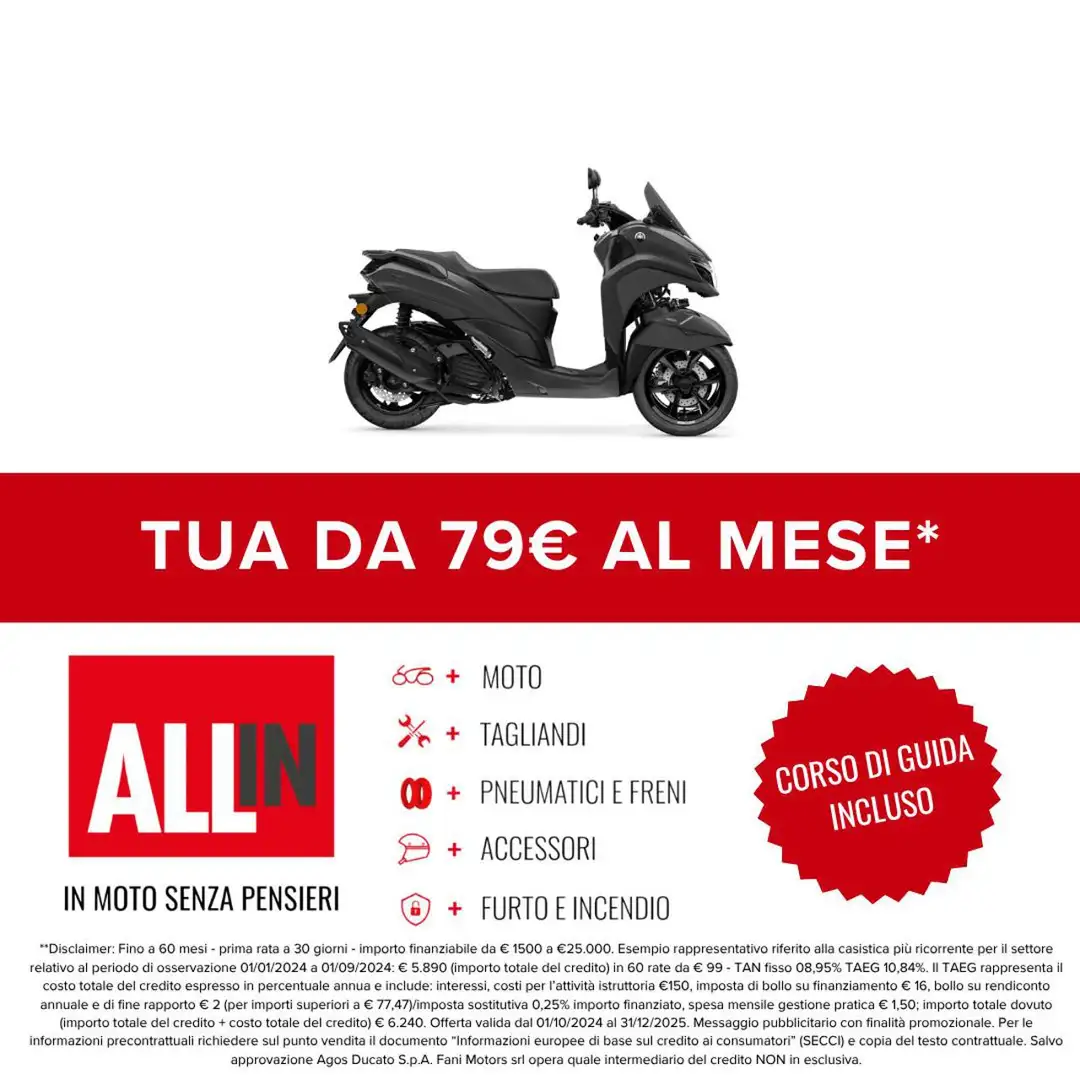 Yamaha TriCity 125 Gri - 2