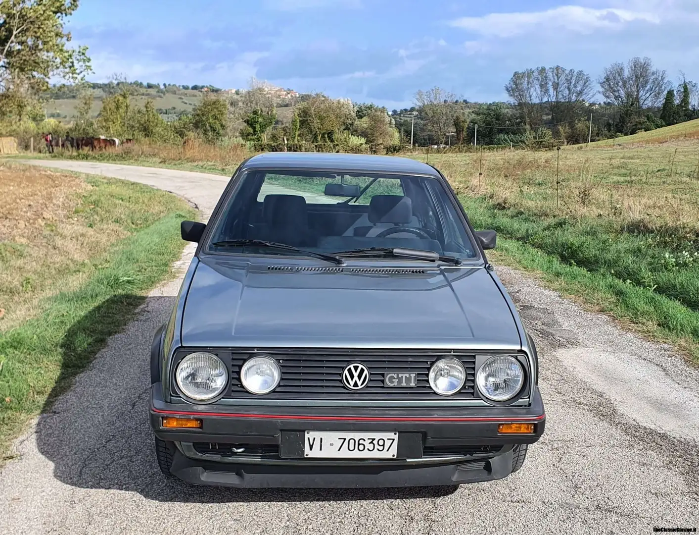 Oldtimer Volkswagen Golf Gti 5p. dgt Grün - 1