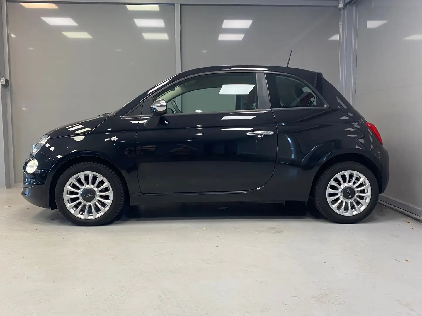 Fiat 500 0.9 TwinAir Turbo Popstar | AIRCO | LM -VELGEN | N Zwart - 2