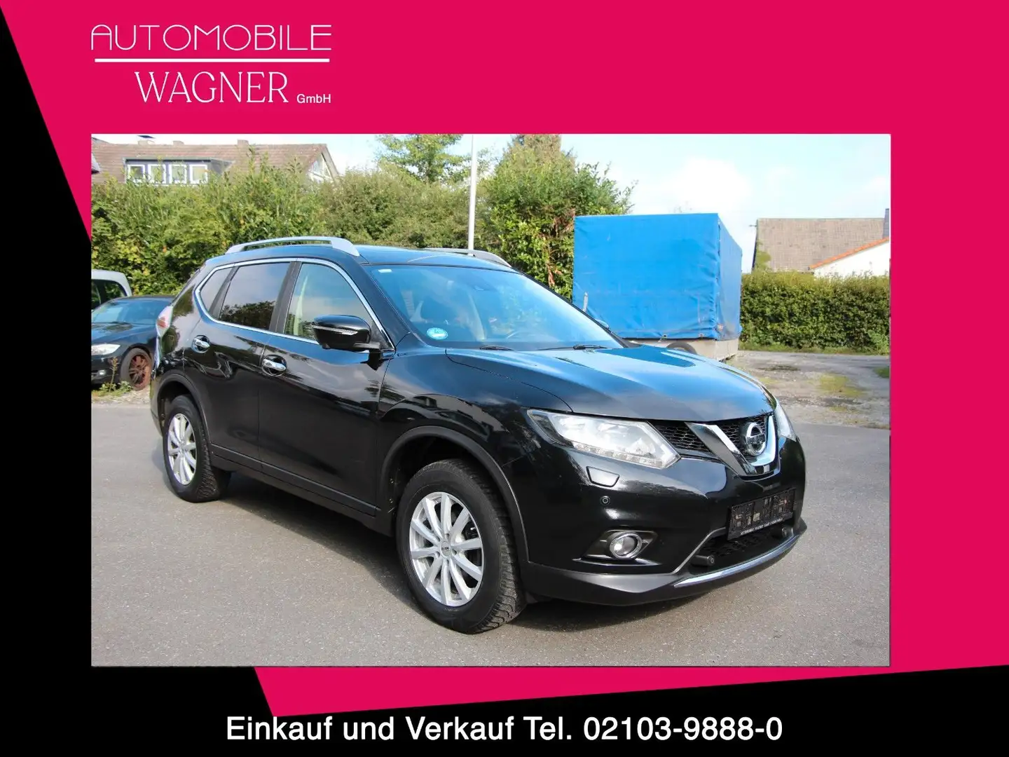 Nissan X-Trail ACENTA 1.6 dCi DPF PANORAMA,NAVI /56337 Schwarz - 1