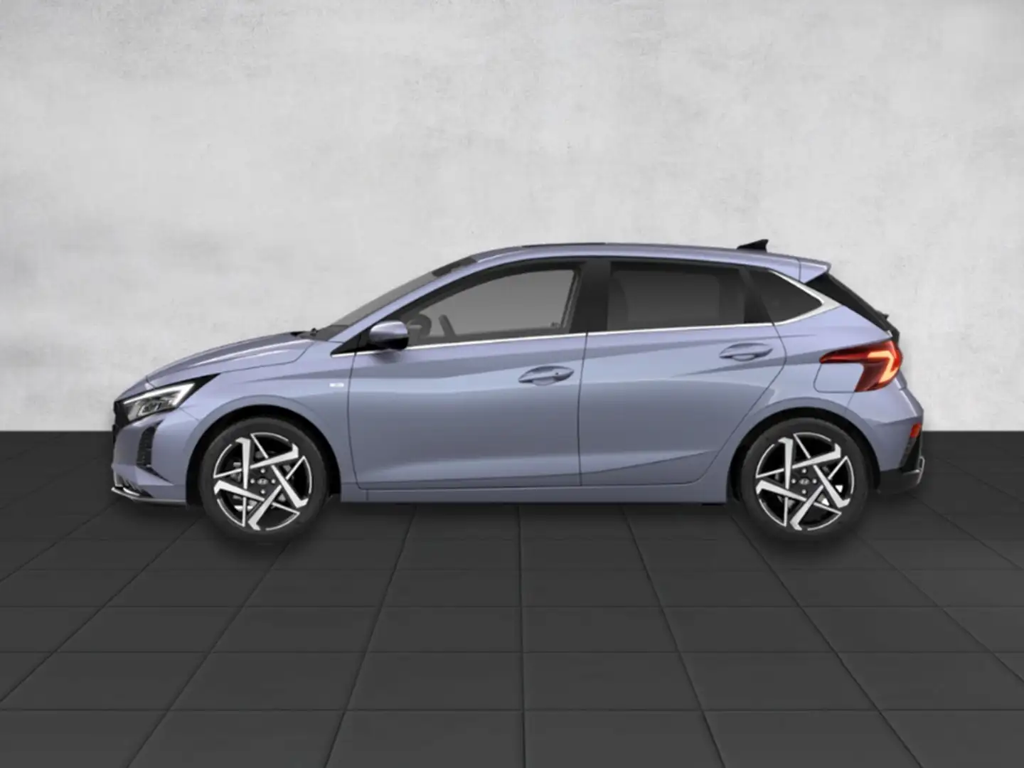 Hyundai i20 1.0 TREND LICHTPAKET NAVI DAB DIGITALES COCKPIT Blau - 2