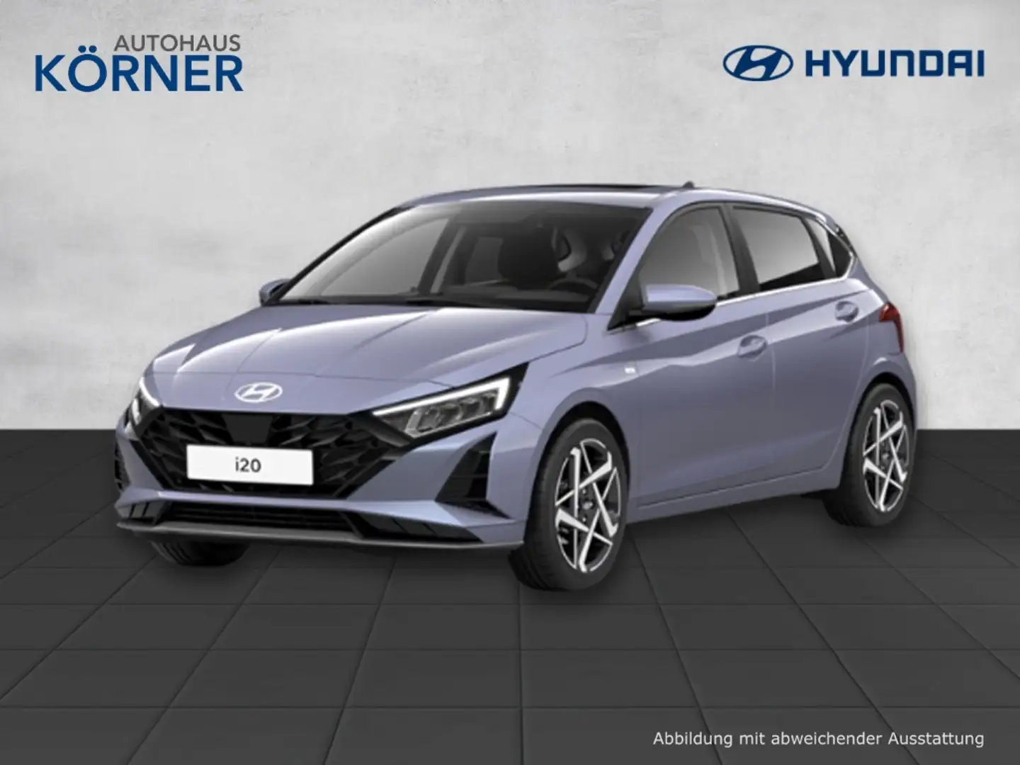 Hyundai i20 1.0 TREND LICHTPAKET NAVI DAB DIGITALES COCKPIT Blau - 1