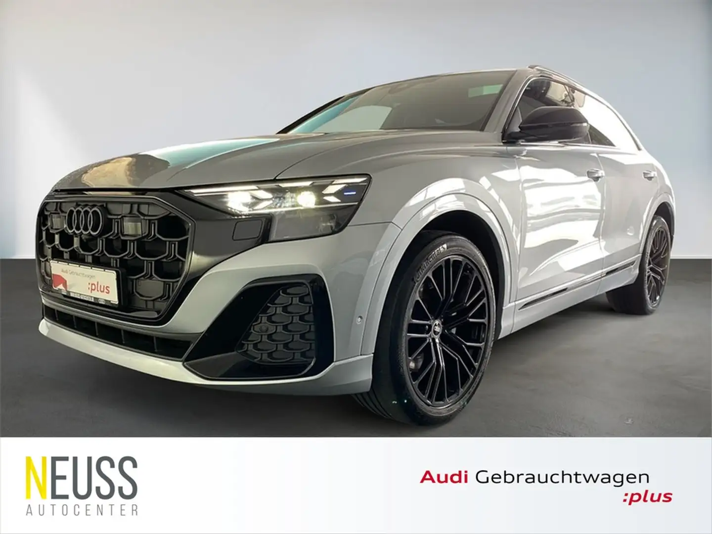Audi Q8 50 TDI quattro S line MATRIX+PANO+HUD+STHZG+ Argintiu - 1