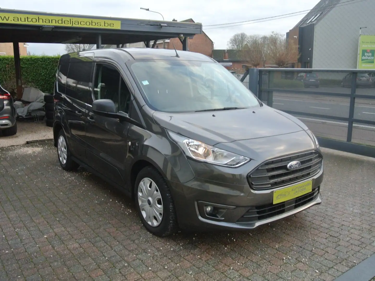 Ford Transit Connect TREND * 1.5DCTI * 3 ZITPL * AIRCO * PDC * TREKHAAK Gris - 1