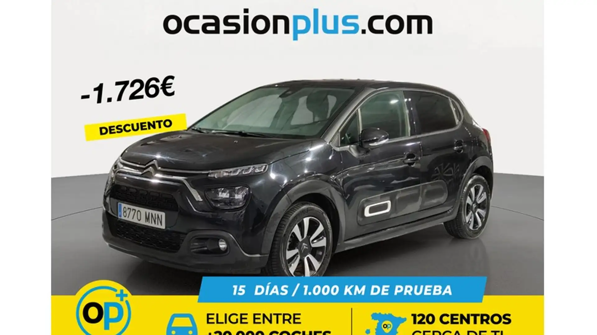 Citroen C3 1.2 PureTech S&S Max 110 Noir - 1