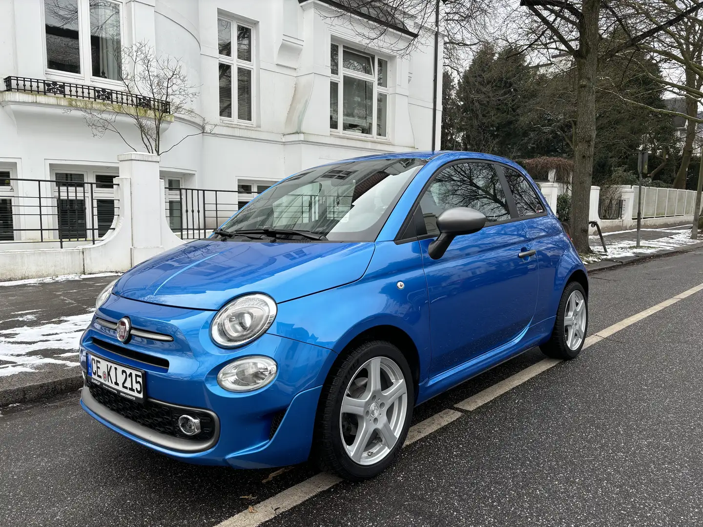 Fiat 500 1.2 8V * 1.Hand * Scheckheft * Klimatronic * Sport Blau - 1