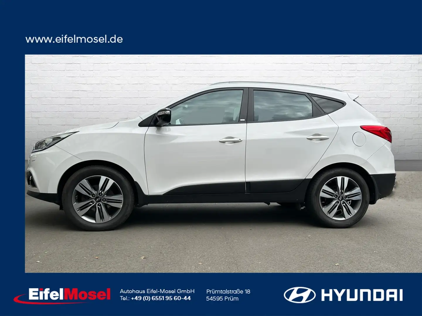 Hyundai iX35 Premium AWD /4x4/4xSHZ/Leder/KlimaA/KeyLess Weiß - 2