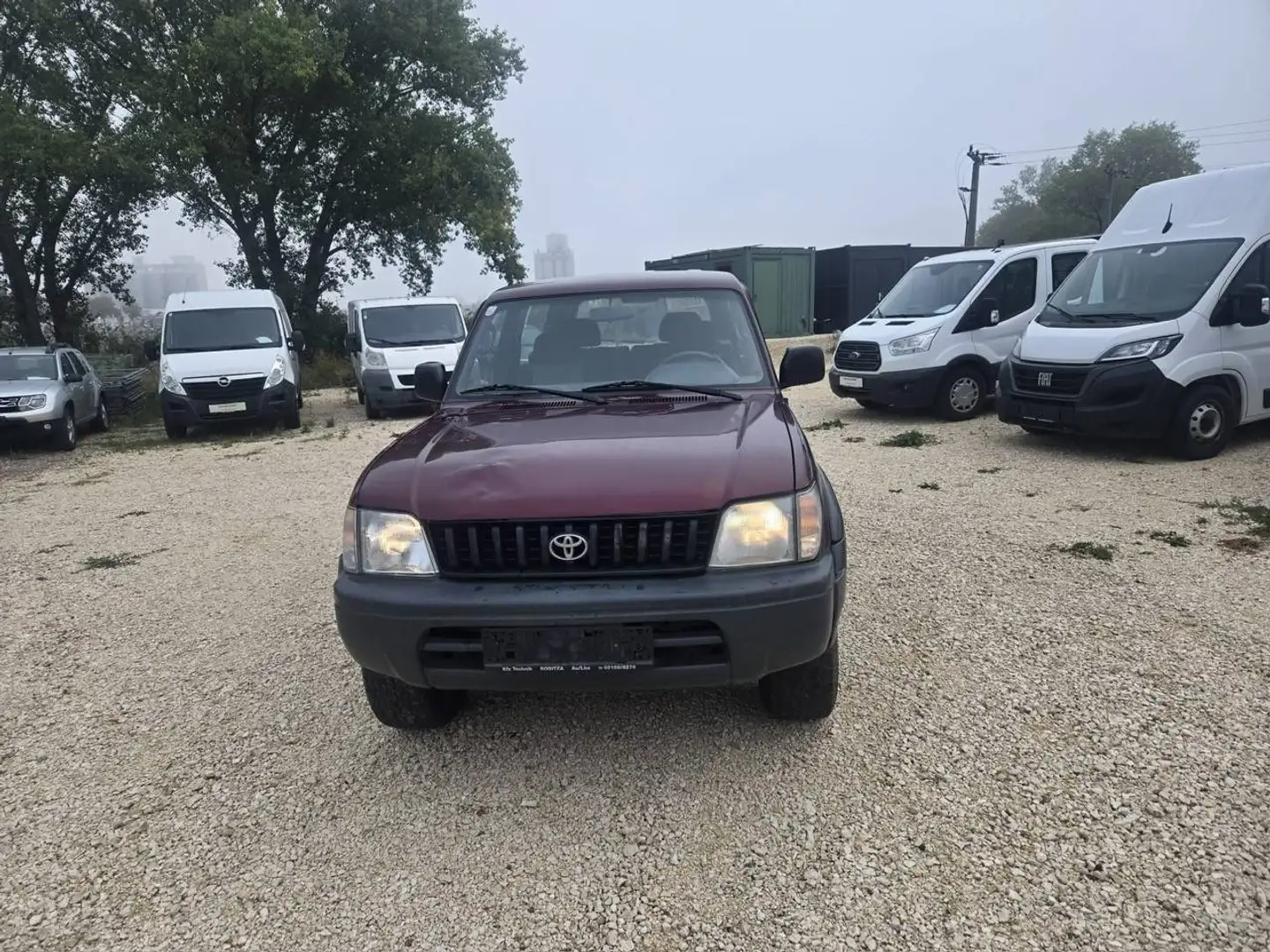 Toyota Land Cruiser Landcruiser 3,0 LX TDE*EXPORT*BASTLER*HÄNDLER* Rot - 1