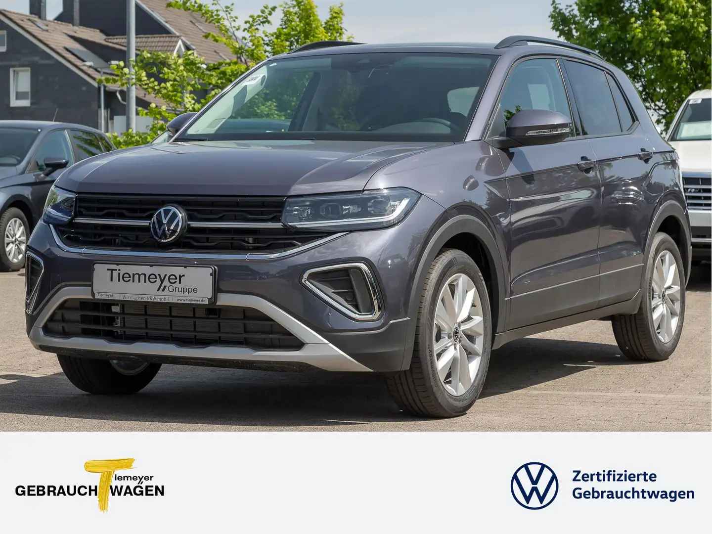 Volkswagen T-Cross 1.0 TSI DSG LIFE ACC PDC IQ.DRIVE APP-CO Gris - 1