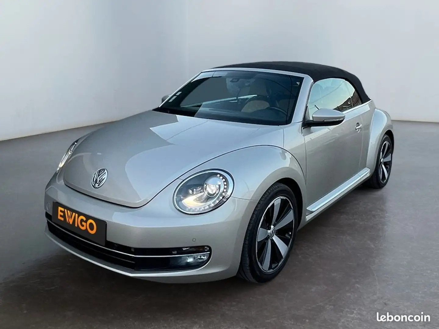 Volkswagen Coccinelle cabriolet 1.4 tsi 150 bluemotion couture exclusive dsg bva Gris - 2