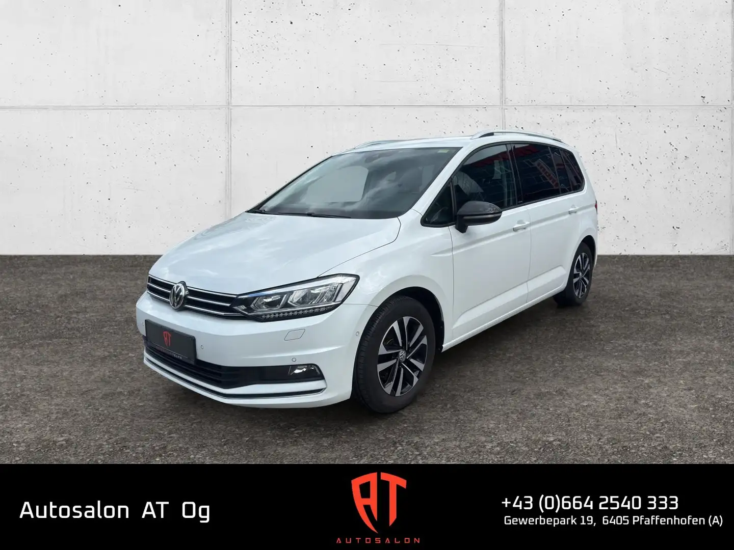 Volkswagen Touran IQ.DRIVE Start-Stopp Blanc - 1