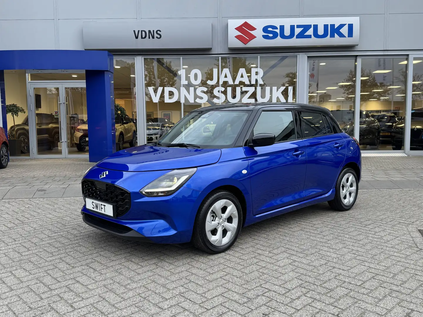 Suzuki Swift 1.2 Select Smart Hybrid OP korte termijn leverbaar Blauw - 1