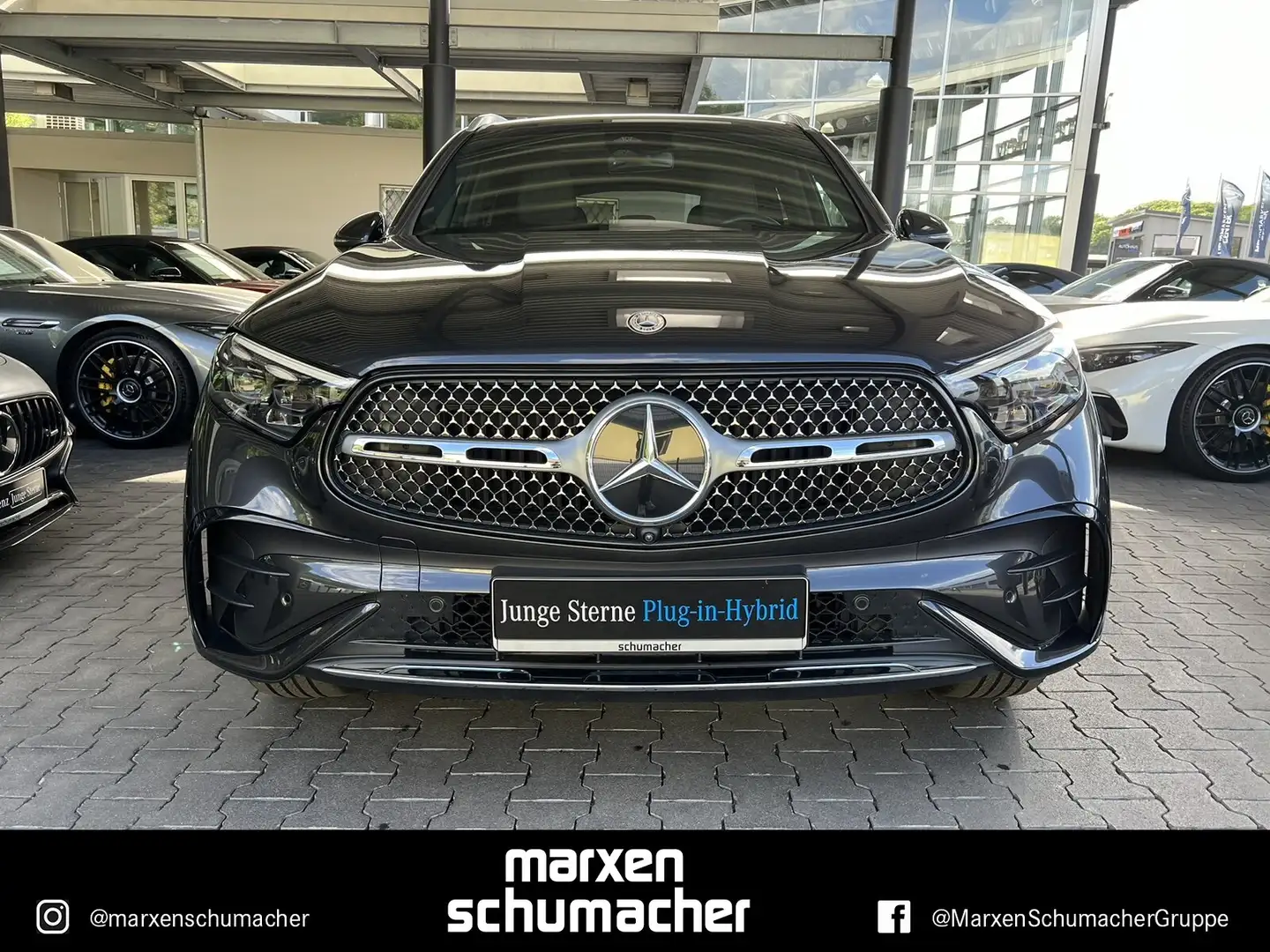 Mercedes-Benz GLC 300 GLC 300 de 4M AMG PremiumPlus Burm3D+Pano+Memory Grau - 2