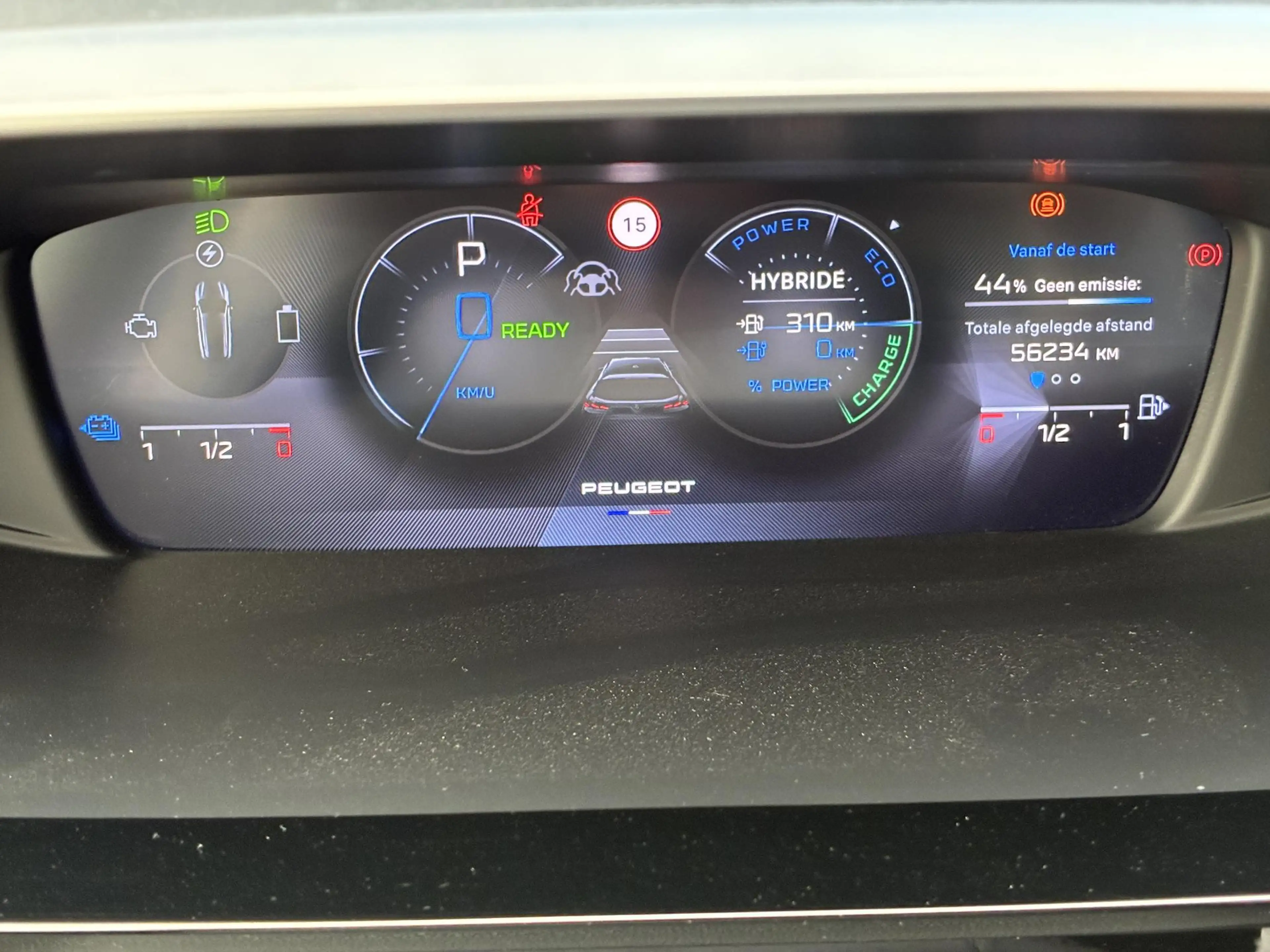 Peugeot 308 SW 1.6 HYbrid 180 Allure Pack Business | Mirror sc — photo 11