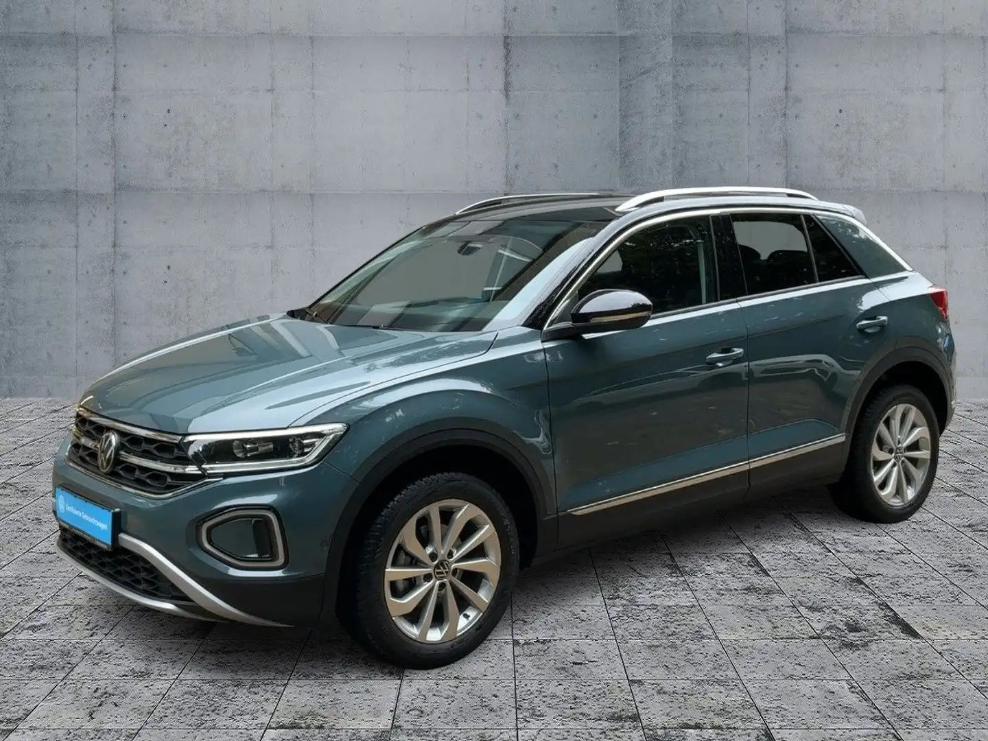 Volkswagen T-Roc 1.5 TSI DSG STYLE LEDplus+NAVI+AHK+ACC+DAB Blau - 2