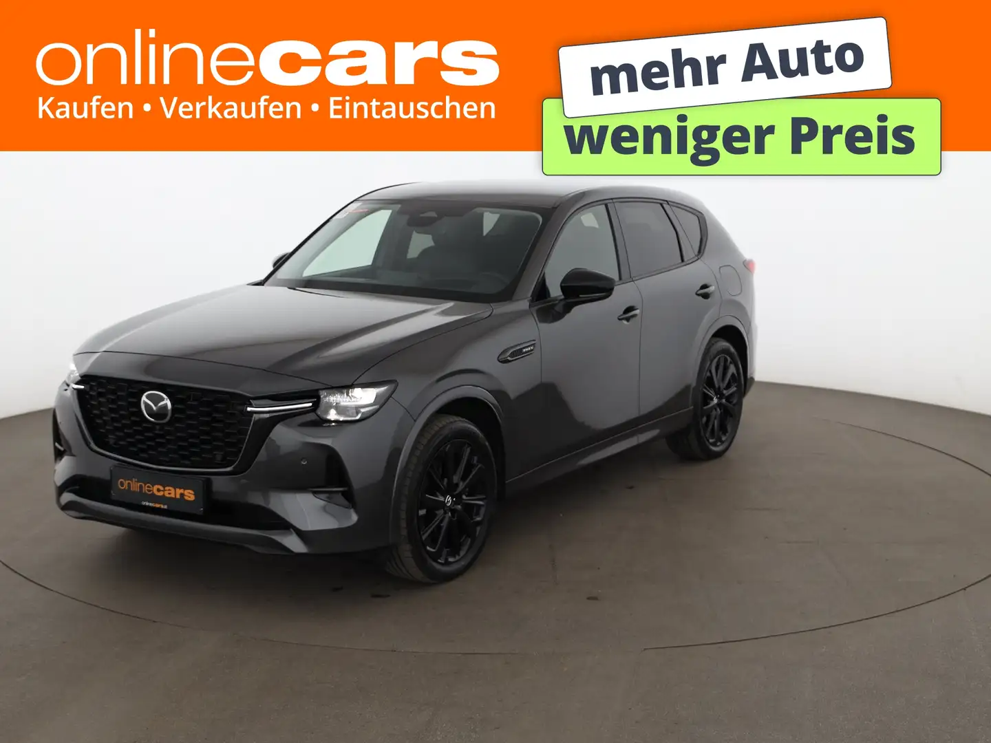 Mazda CX-60 2.5 e-SKYACTIV Homura PHEV Aut LED 360-CAM Grau - 1