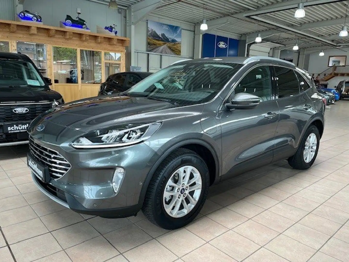 Ford Kuga 2.5 Plug-In Hybrid Titanium ACC, CAM, AHK, WiPa Grigio - 1