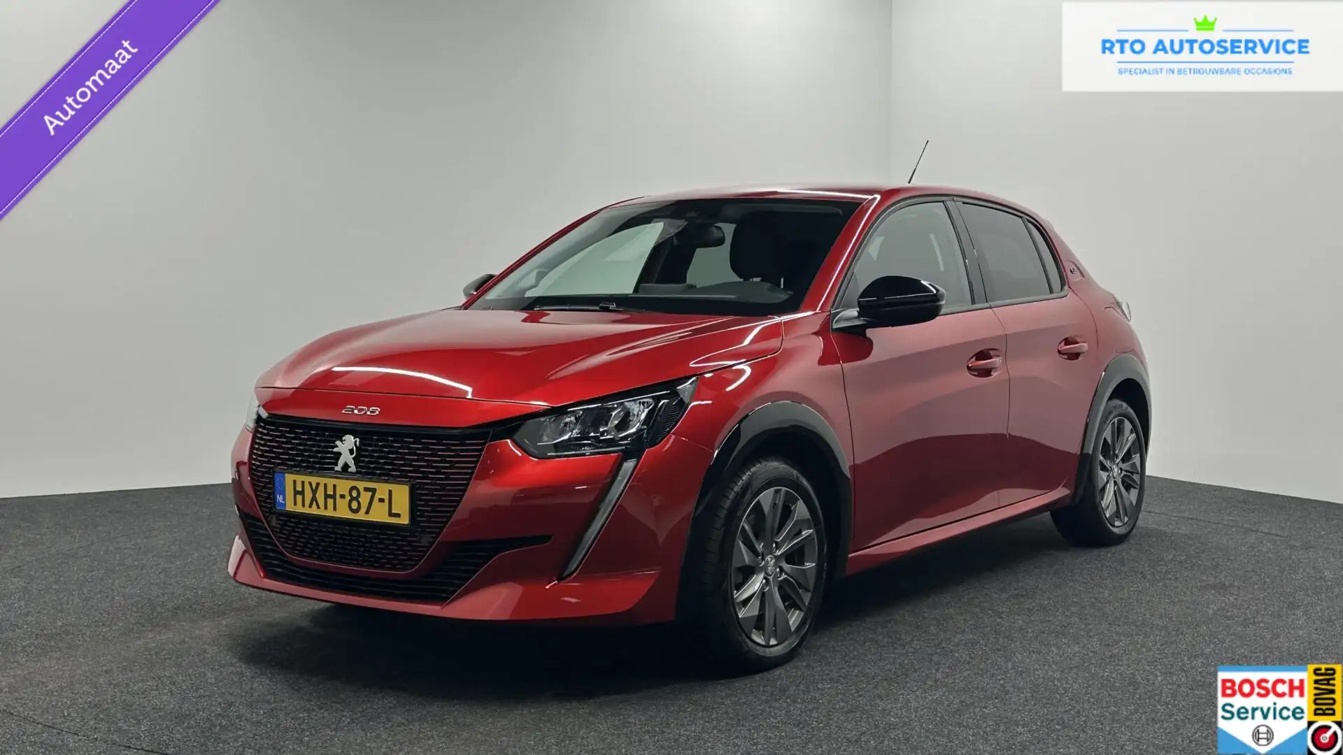 Peugeot e-208 EV Allure Pack 50 kWh CAMERA CARPLAY ECC NAVI CRUI Rojo - 1