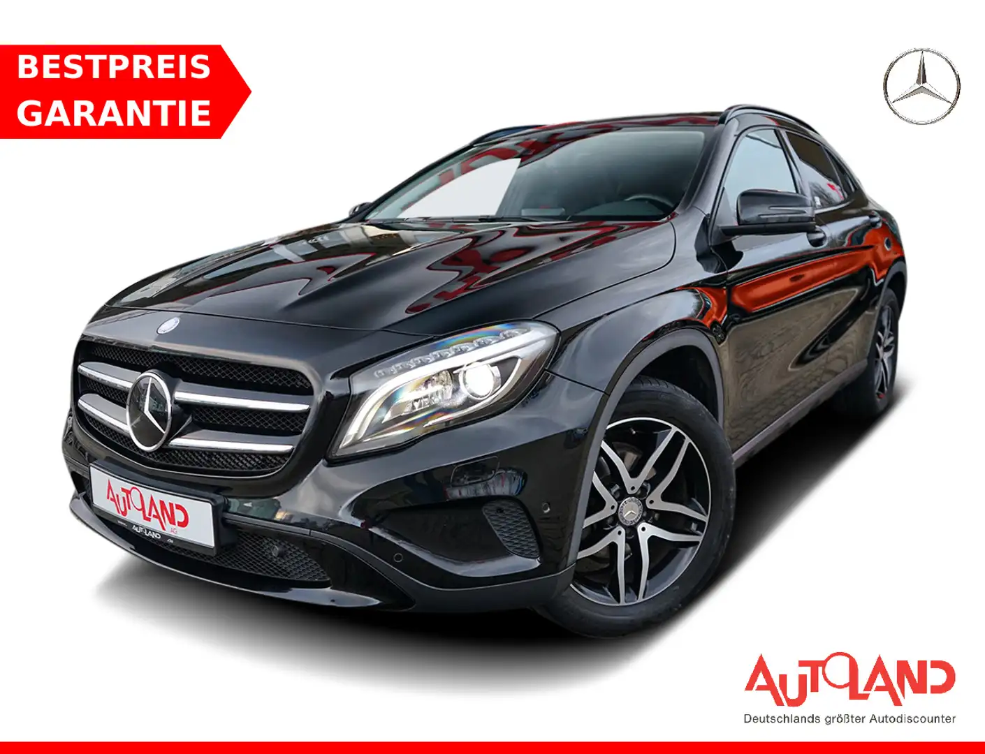 Mercedes-Benz GLA 220 CDI Urban Navi Klimaaut. Totwinkel ACC Schwarz - 1
