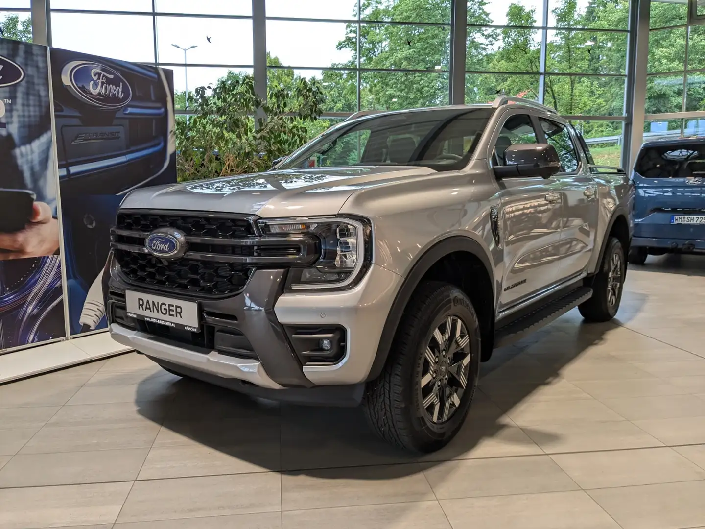 Ford Ranger 2.3 l 207 kW PHEV Wildtrak Silber - 2