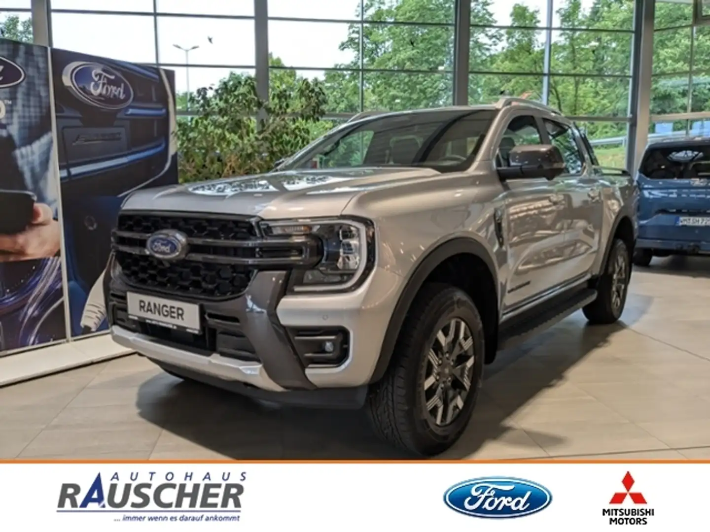 Ford Ranger 2.3 l 207 kW PHEV Wildtrak Silber - 1