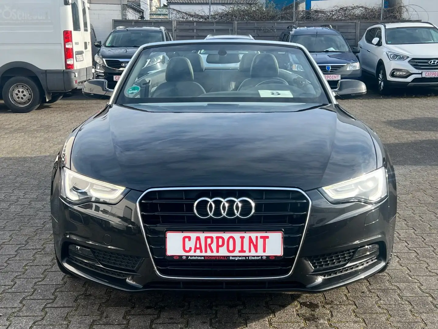 Audi A5 Cabriolet 1.8TFSI/S-LINE/LEDER/NAVI/XENON/PDC Schwarz - 2