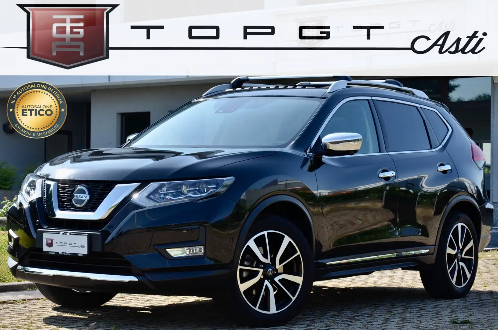 Nissan X-Trail 1.7 dci Salomon S 2wd 150cv 7 POSTI TETTO PERMUTE Noir - 1
