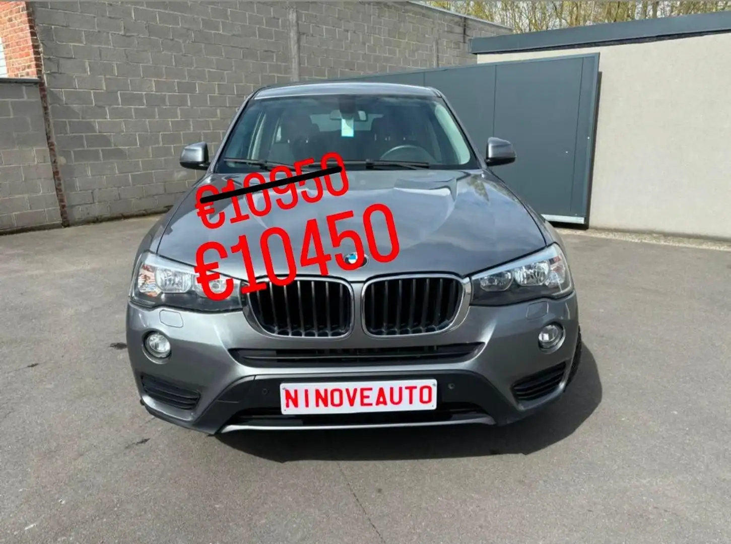BMW X3 2.0 d sDrive18* AIRCO ALU CRUISE TREKH EURO6B Grau - 1