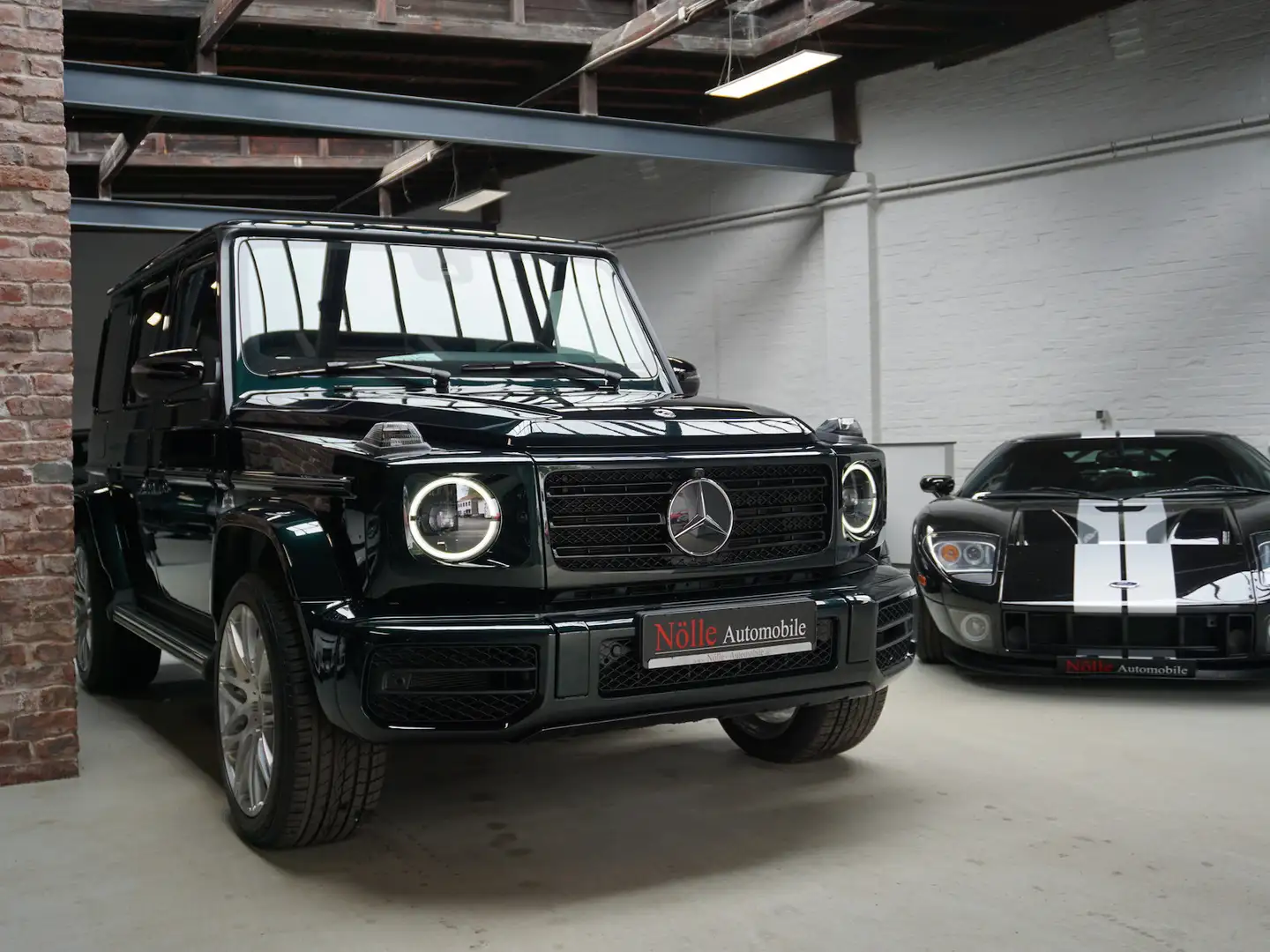 Mercedes-Benz G 400 d AMG Burm 360° Night Sitzklim. Brabus 21` Grün - 2