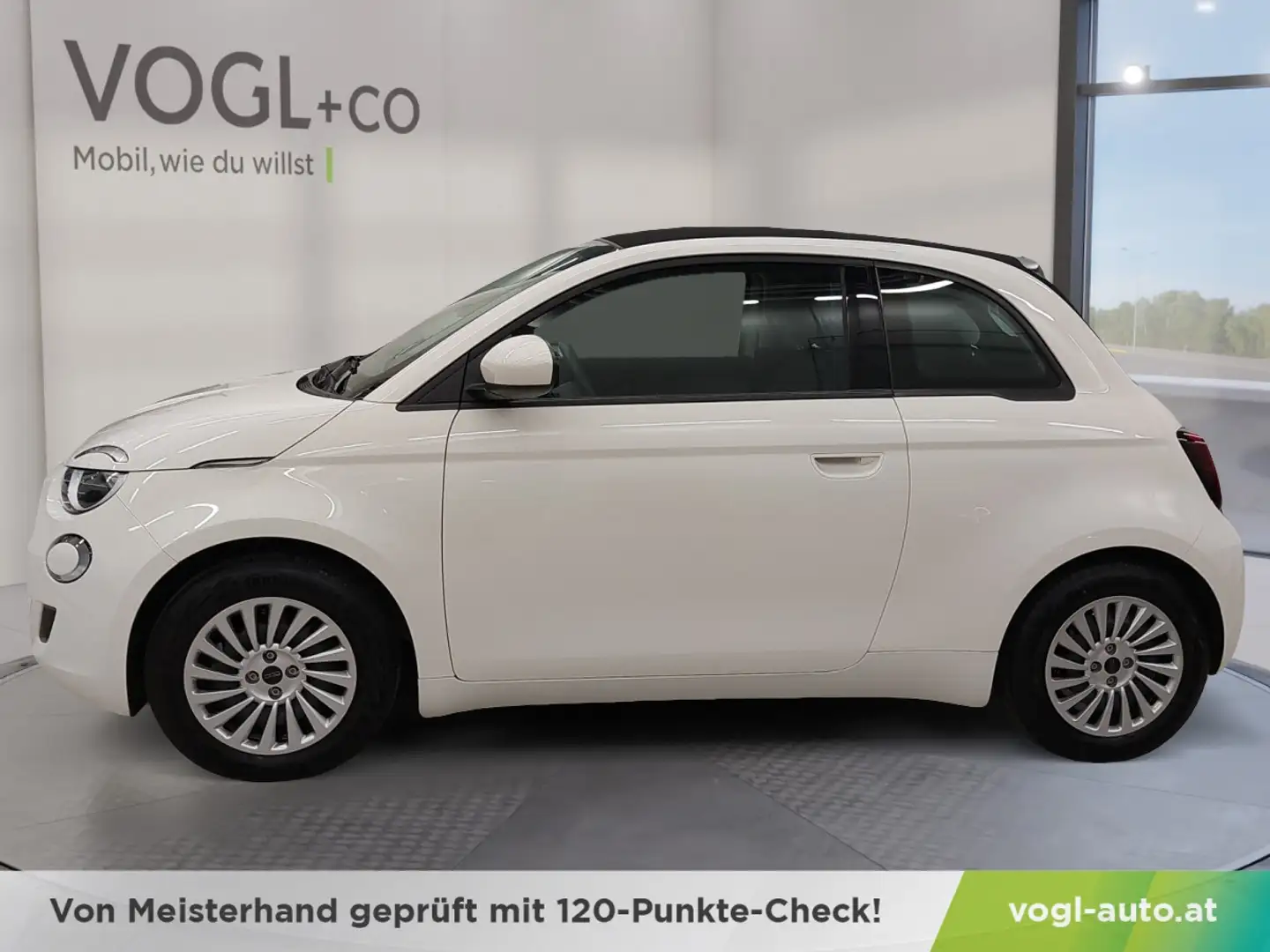 Fiat 500C Elektro 42 kWh Weiß - 2