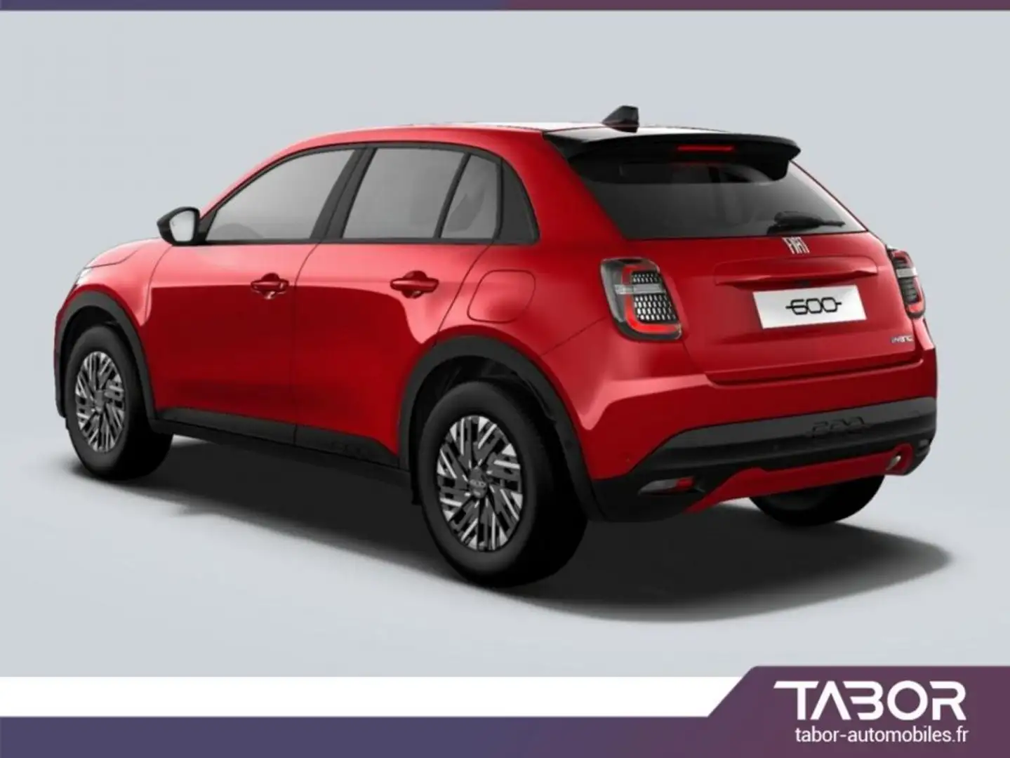 Fiat 600 MHEV 145 DCT GPS 2xPDC cam ADML LED BT Rouge - 2
