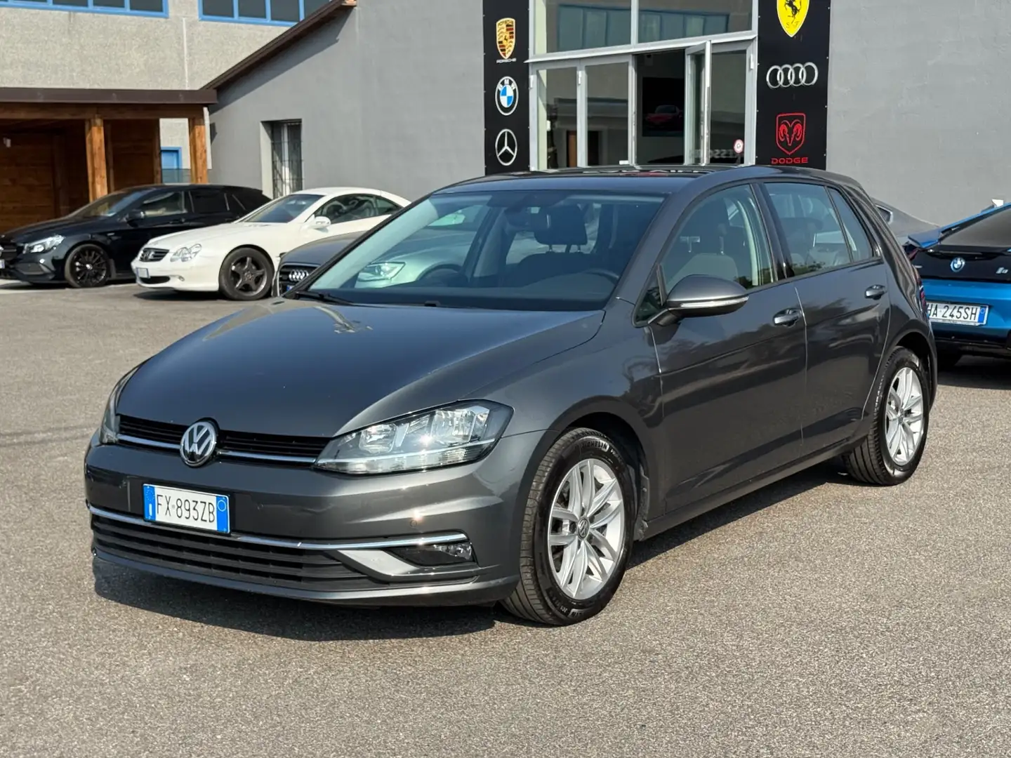 Volkswagen Golf Golf 1.6 TDI 115 CV DSG 5p. Highline BlueMotion Te Grijs - 1