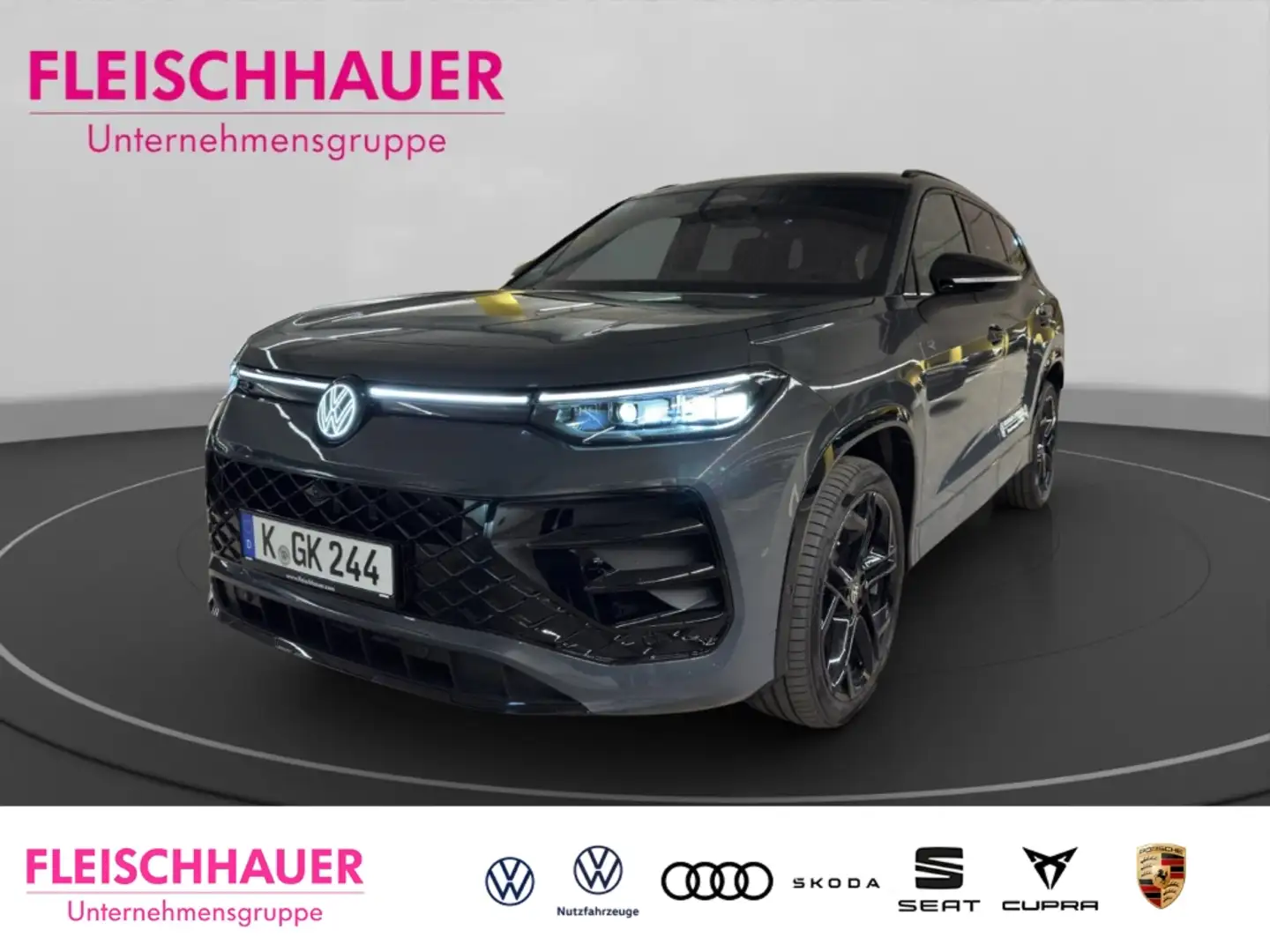 Volkswagen Tayron 2.0 TDI 4Motion R-Line MATRIX+PANO+AHK+ACC+HUD+LED Grau - 1