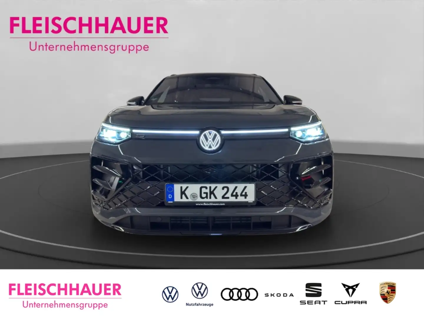 Volkswagen Tayron 2.0 TDI 4Motion R-Line MATRIX+PANO+AHK+ACC+HUD+LED Grau - 2