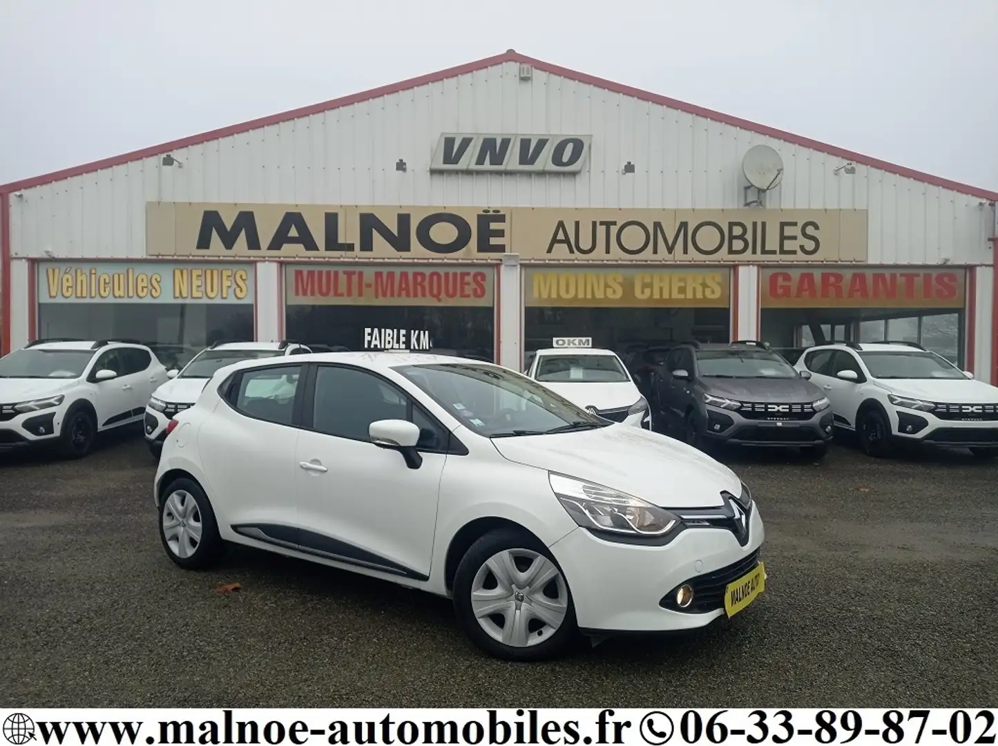 Renault Clio 0.9 TCE 90CH ZEN + OPTIONS Blanc - 1