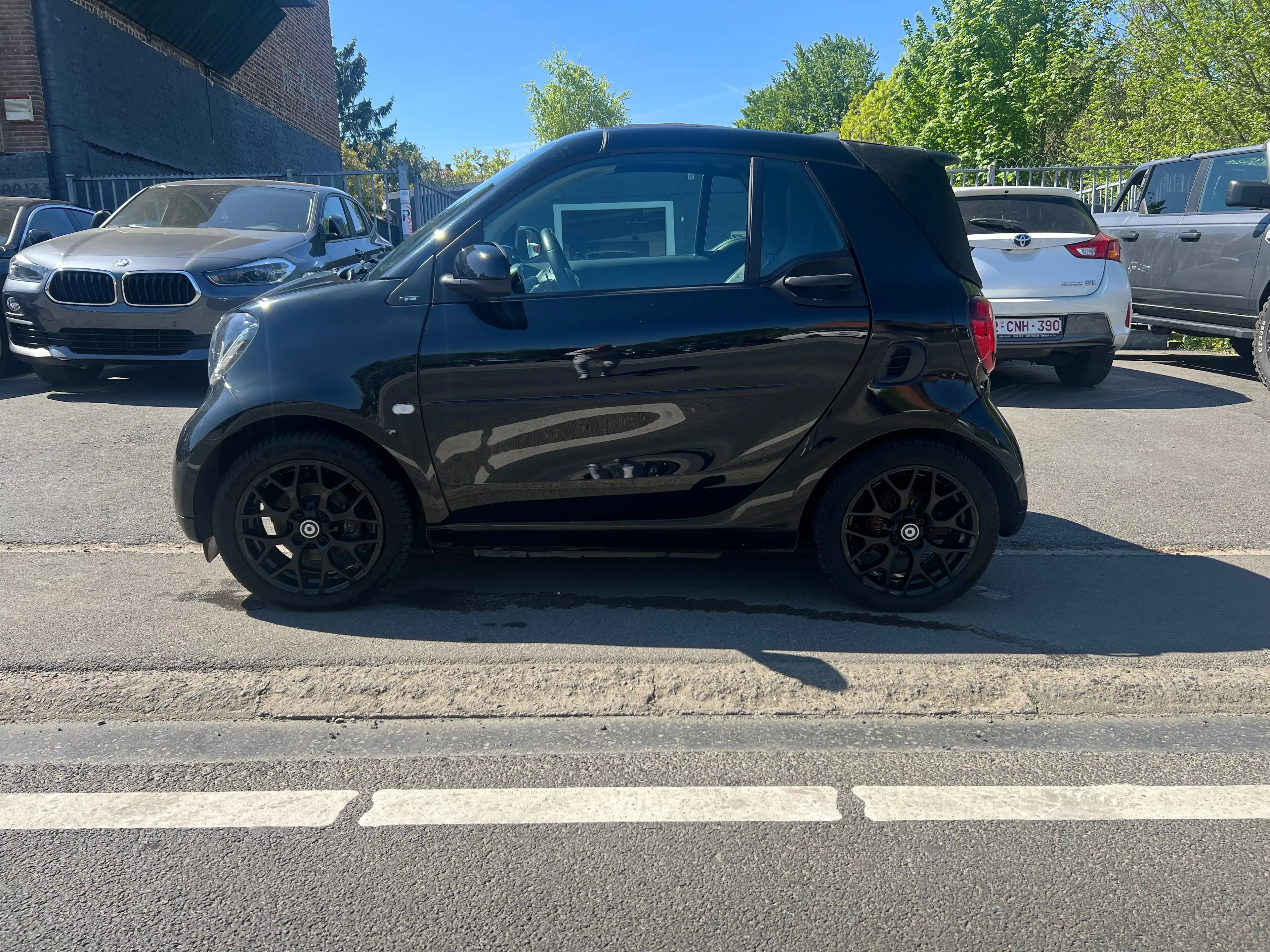 smart forTwo Cabrio 0.9 Turbo Prime DCT 90cv FULL CUIR GPS SIÈGES CHAUFFANTS CRÉDIT 100% GARANTIE 12 mois — photo 4