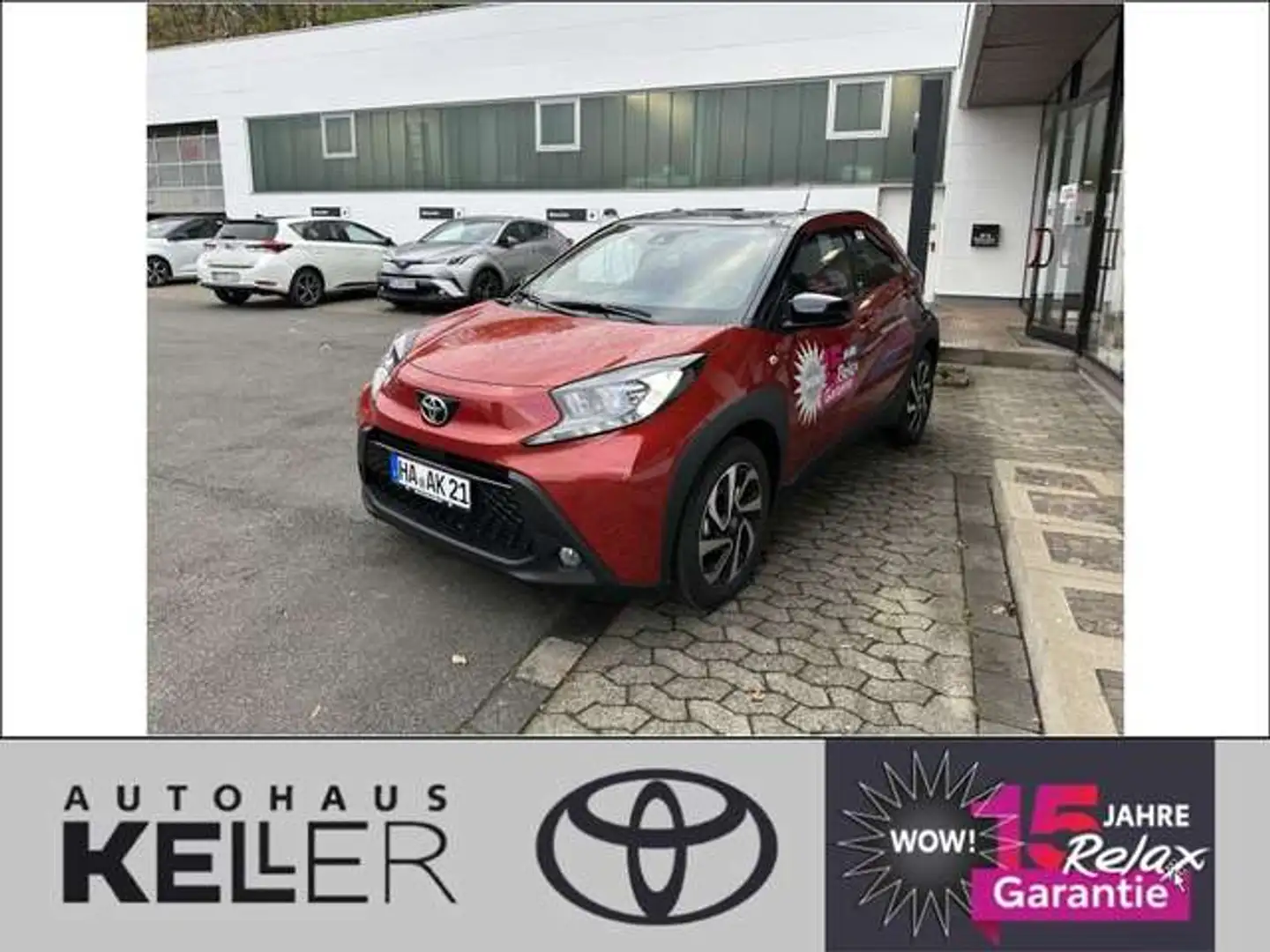Toyota Aygo X Team D Rot - 1