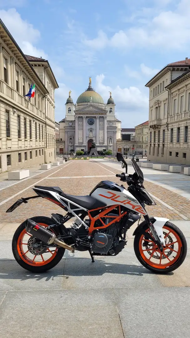 KTM 390 Duke ABS Bianco - 1