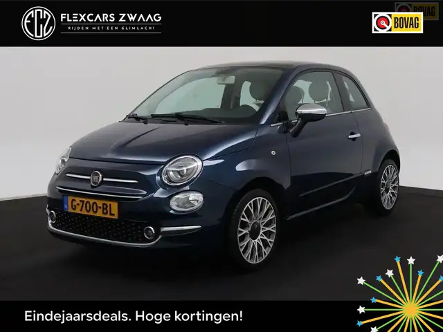 Fiat 500 1.2 Lounge - Panoramadak- Climate - Navi - Parkeer