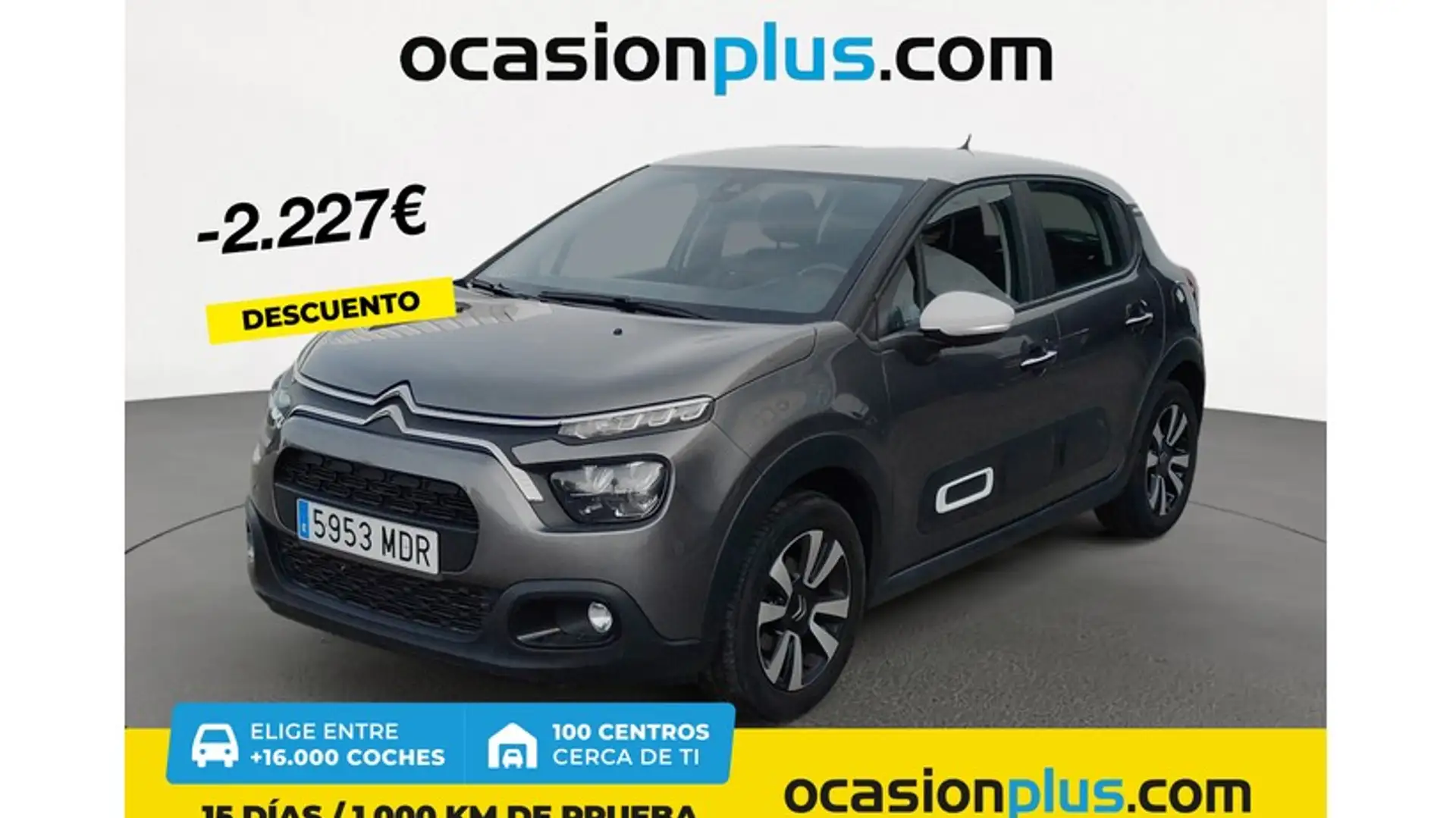 Citroen C3 1.2 PureTech S&S Feel Pack 83 Gris - 1