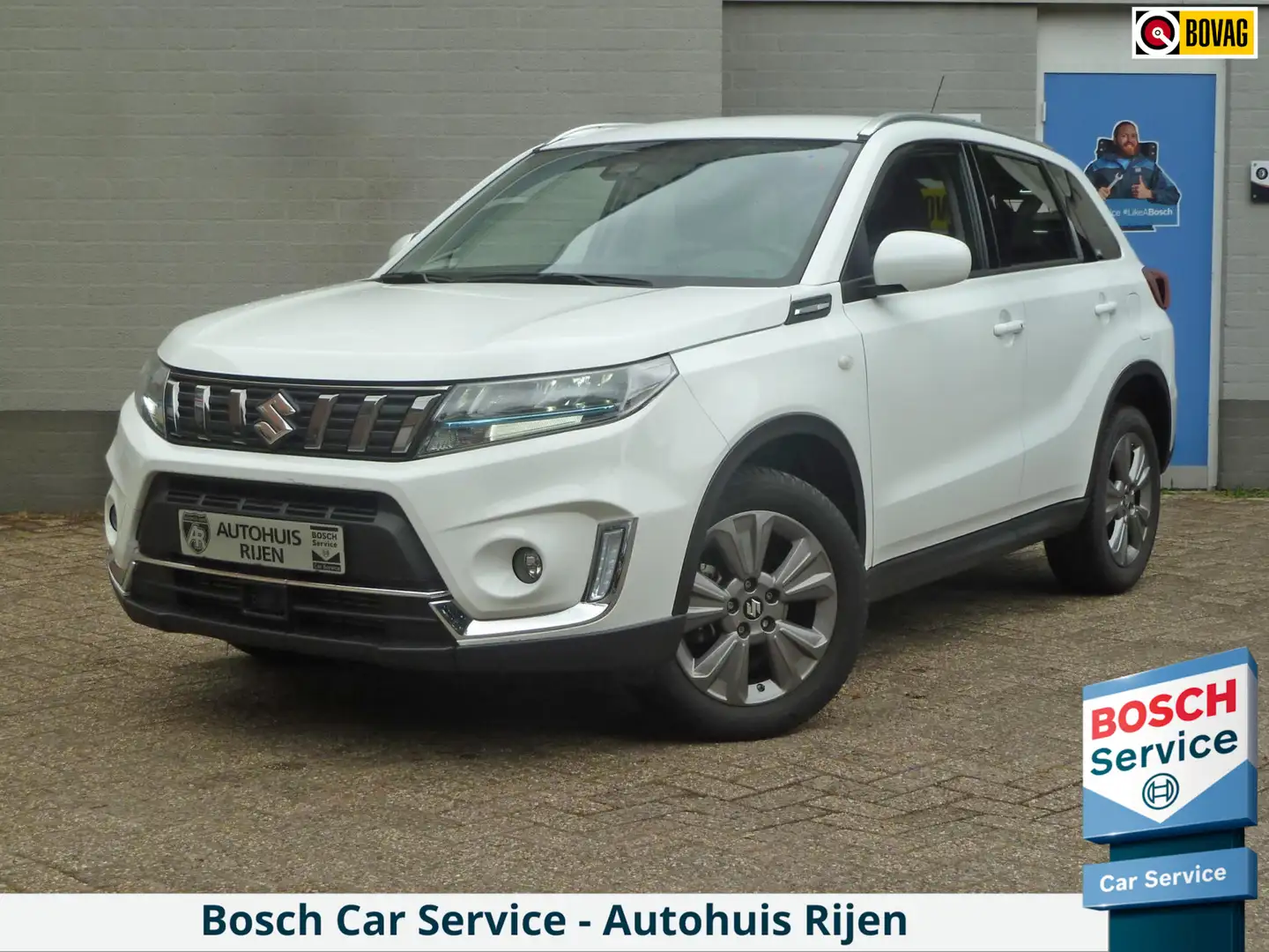 Suzuki Vitara 1.4 Boosterjet Select Smart Hybrid Automaat|Adapt. Wit - 1
