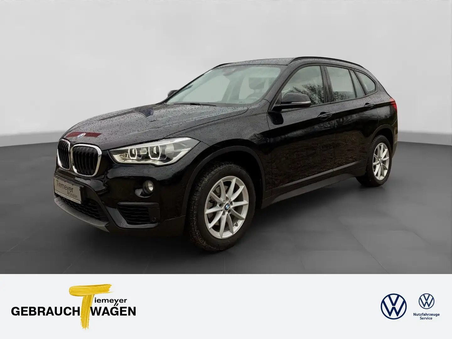 BMW X1 18 i ADVANTAGE LED NAVI SITZHZG Zwart - 1