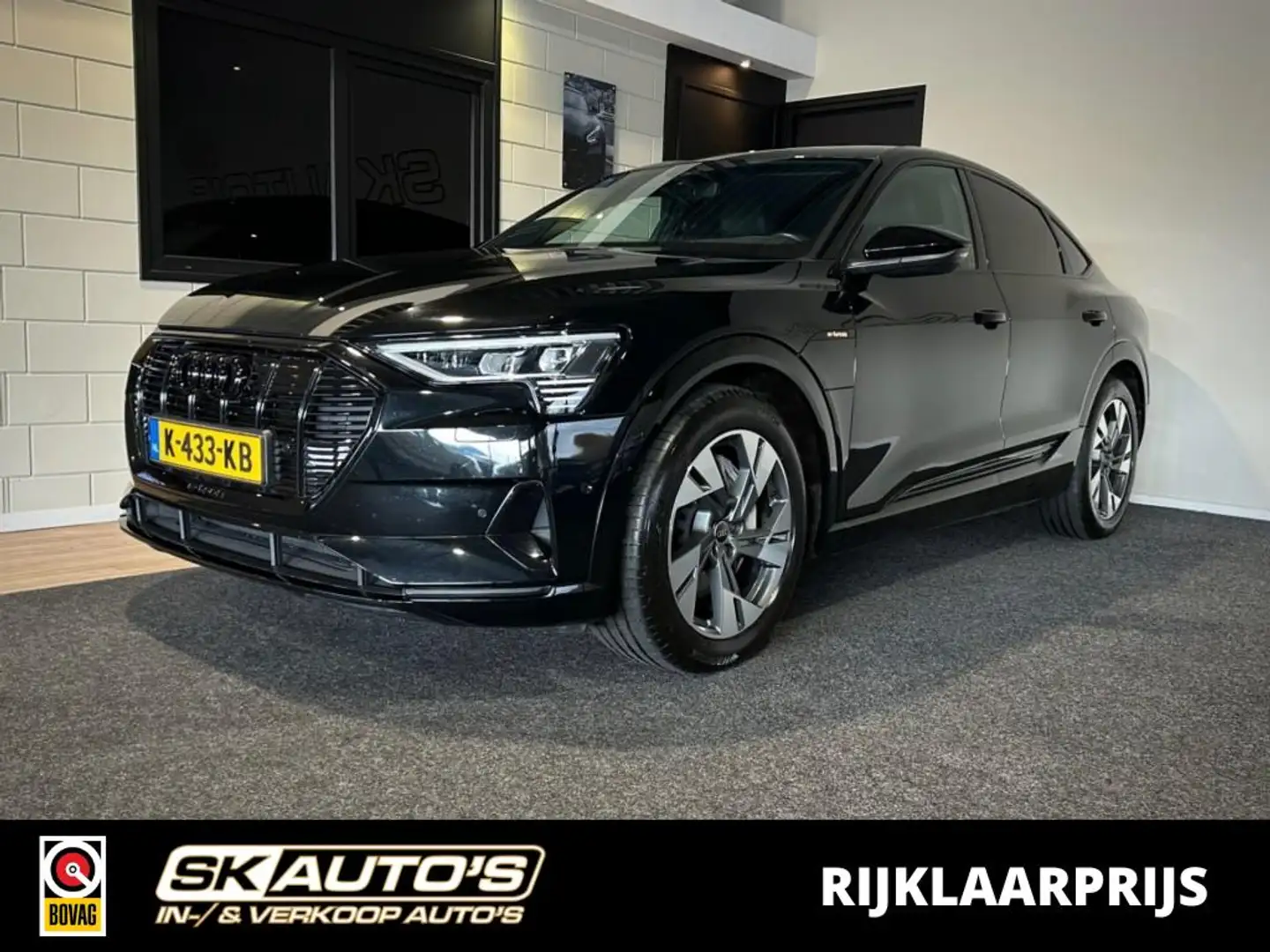 Audi e-tron 50 QUATTRO BNS ED+ NAP l PANO l CAMERA l STOELVERW Noir - 1