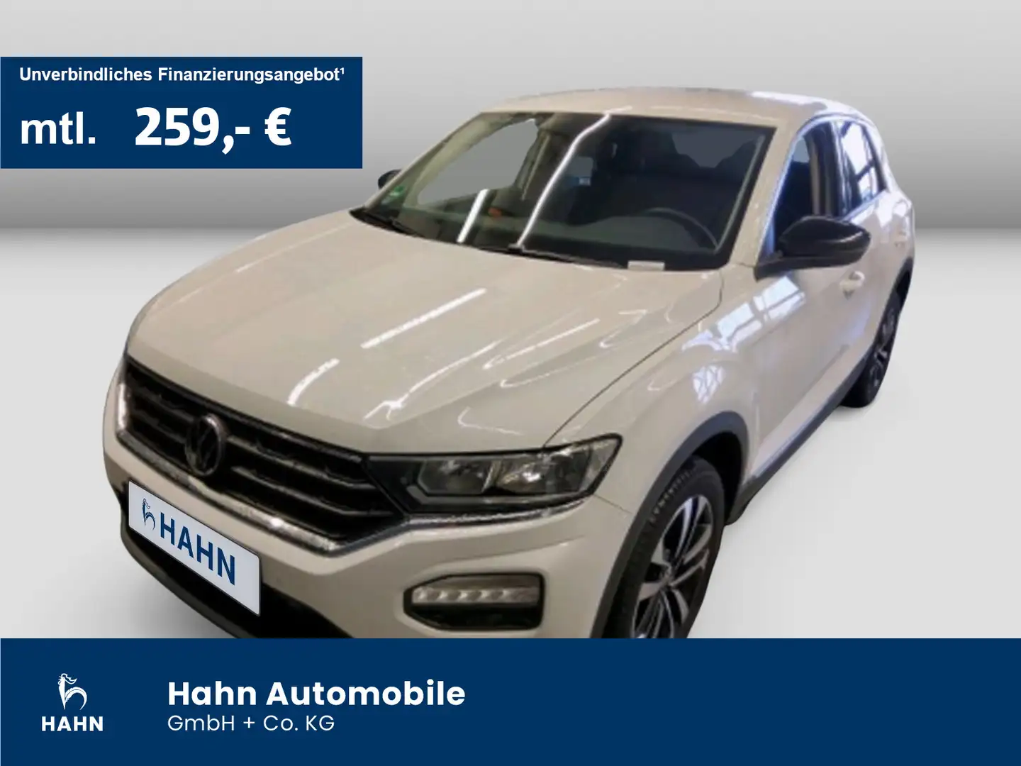 Volkswagen T-Roc United 1.0TSI APP-CON.NAVI PDC SITZHEIZ.V. Weiß - 1