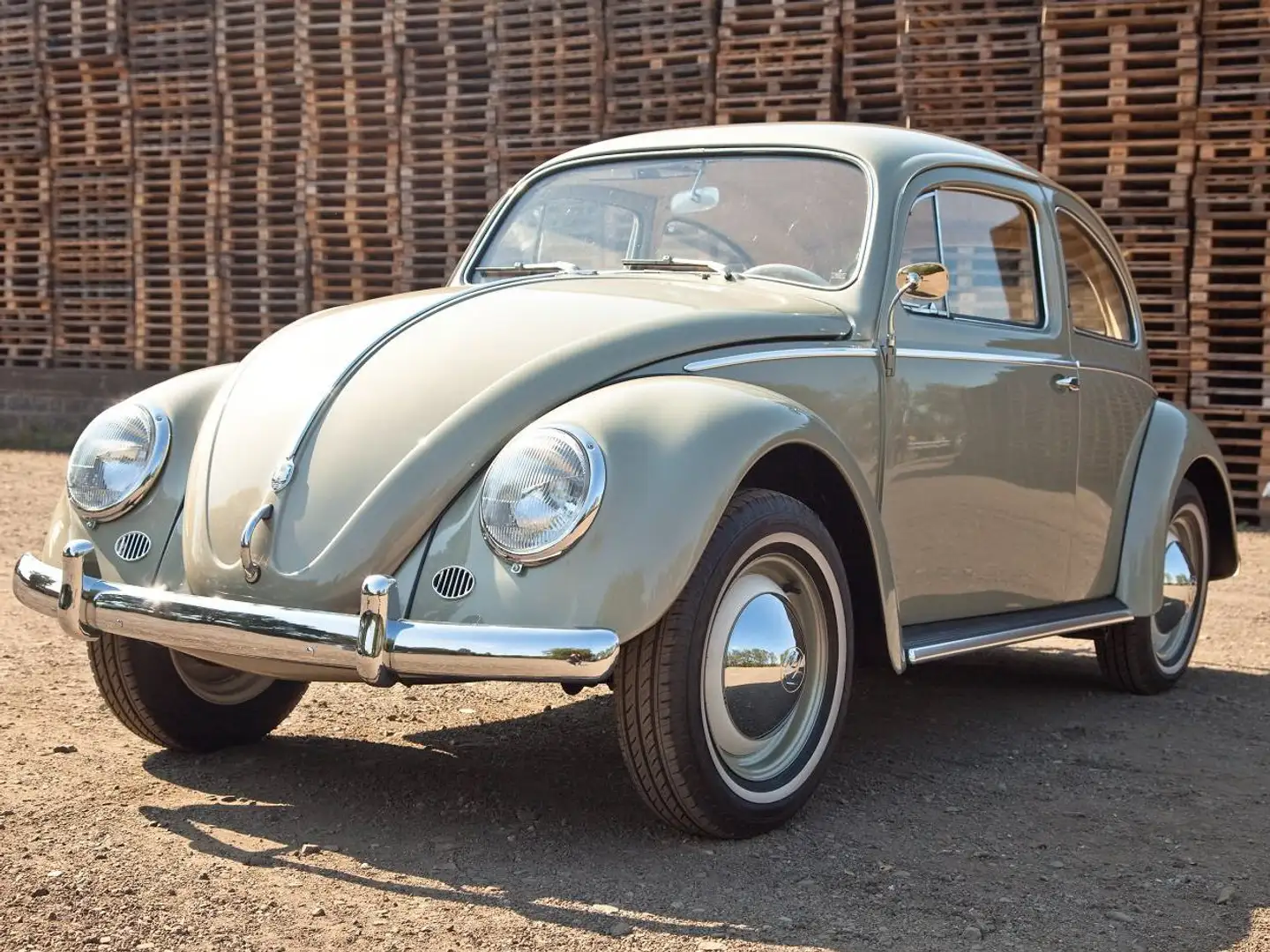 Volkswagen Käfer matching numbers totally restored Bej - 2